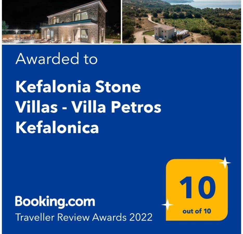 Kefalonia Stone Villas - Villa Petros Kefalonica Trapezaki  Buitenkant foto