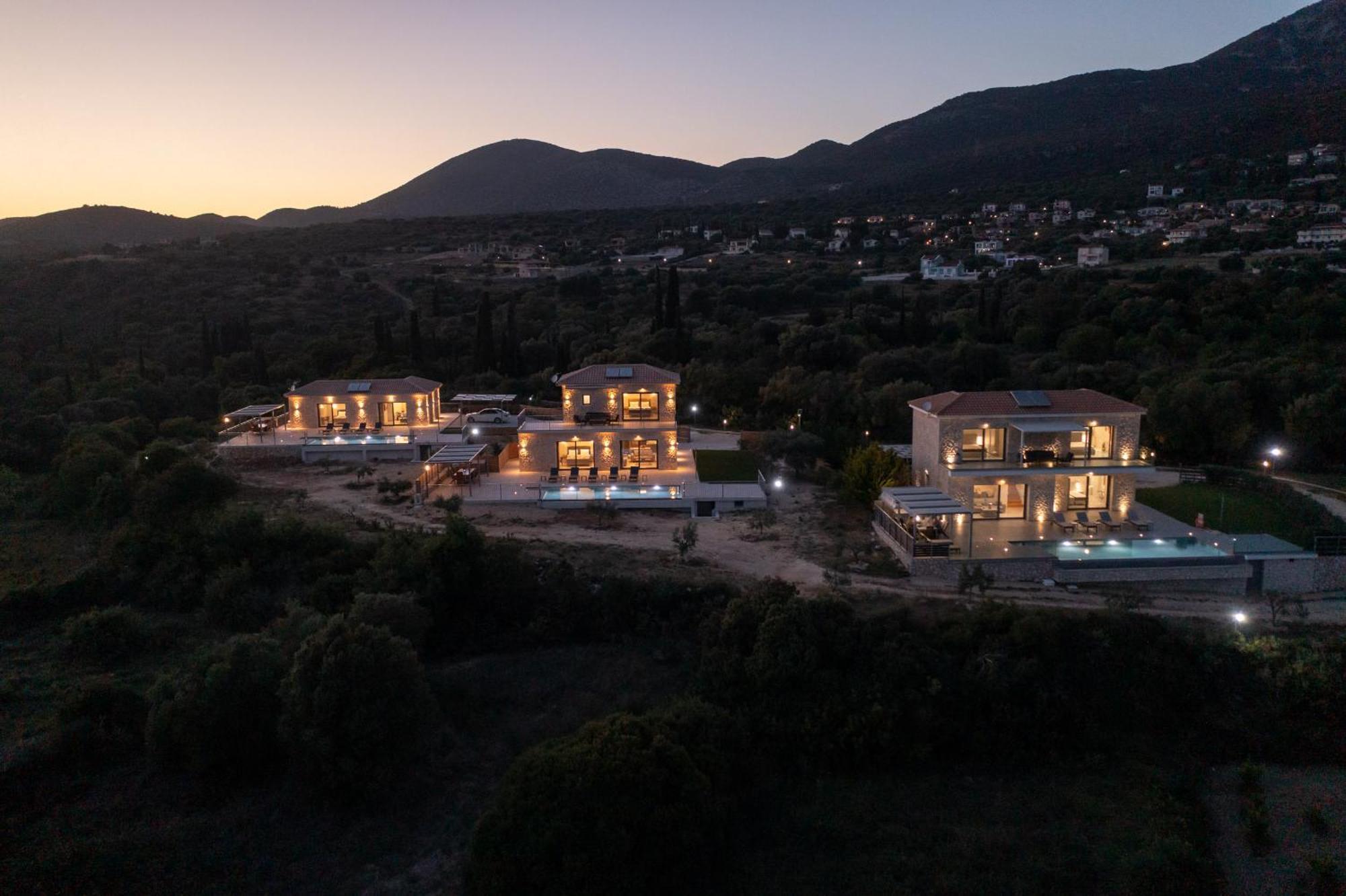 Kefalonia Stone Villas - Villa Petros Kefalonica Trapezaki  Buitenkant foto