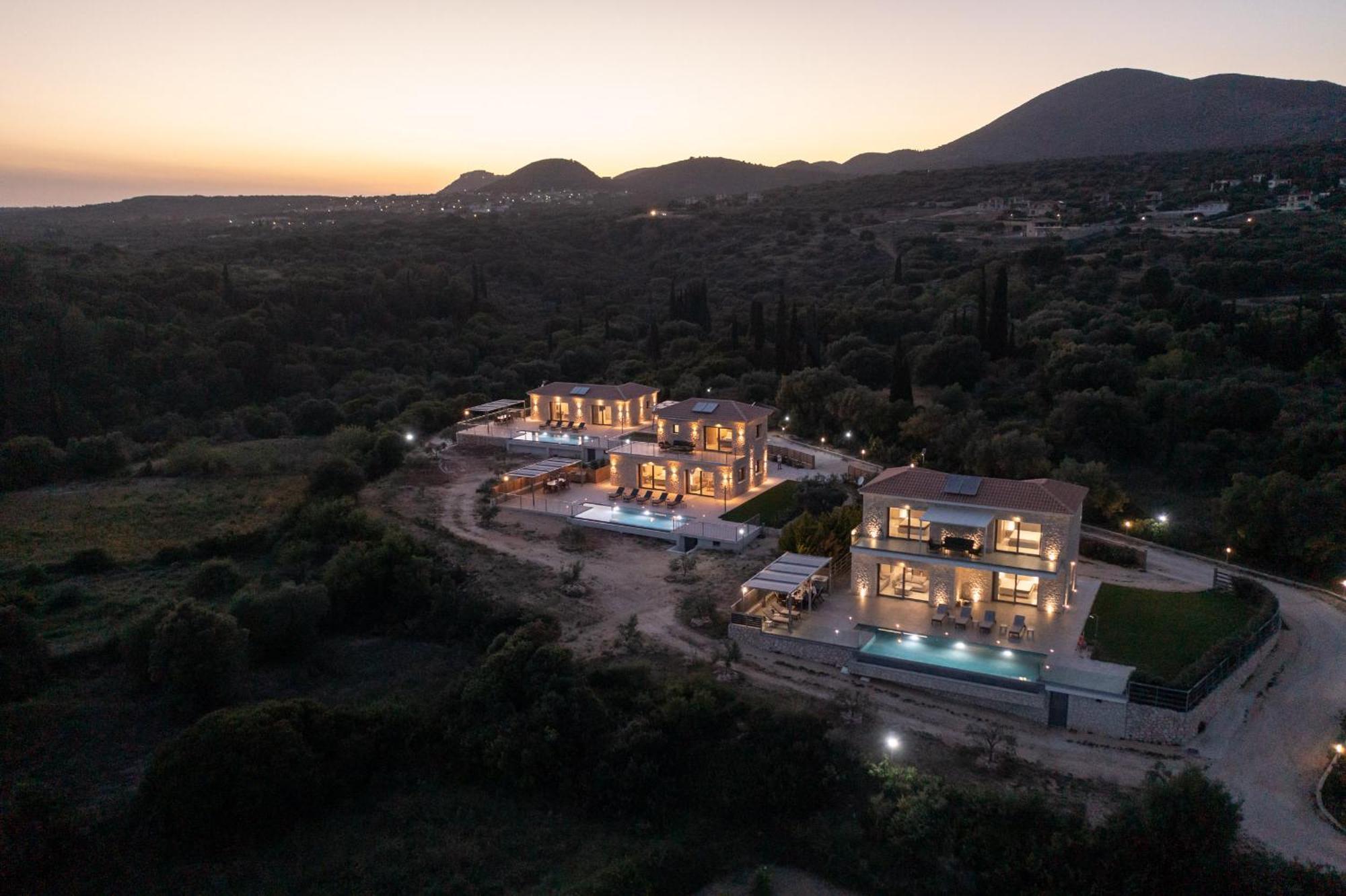 Kefalonia Stone Villas - Villa Petros Kefalonica Trapezaki  Buitenkant foto