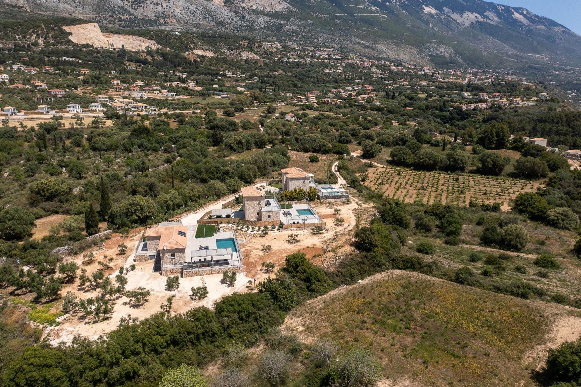 Kefalonia Stone Villas - Villa Petros Kefalonica Trapezaki  Buitenkant foto