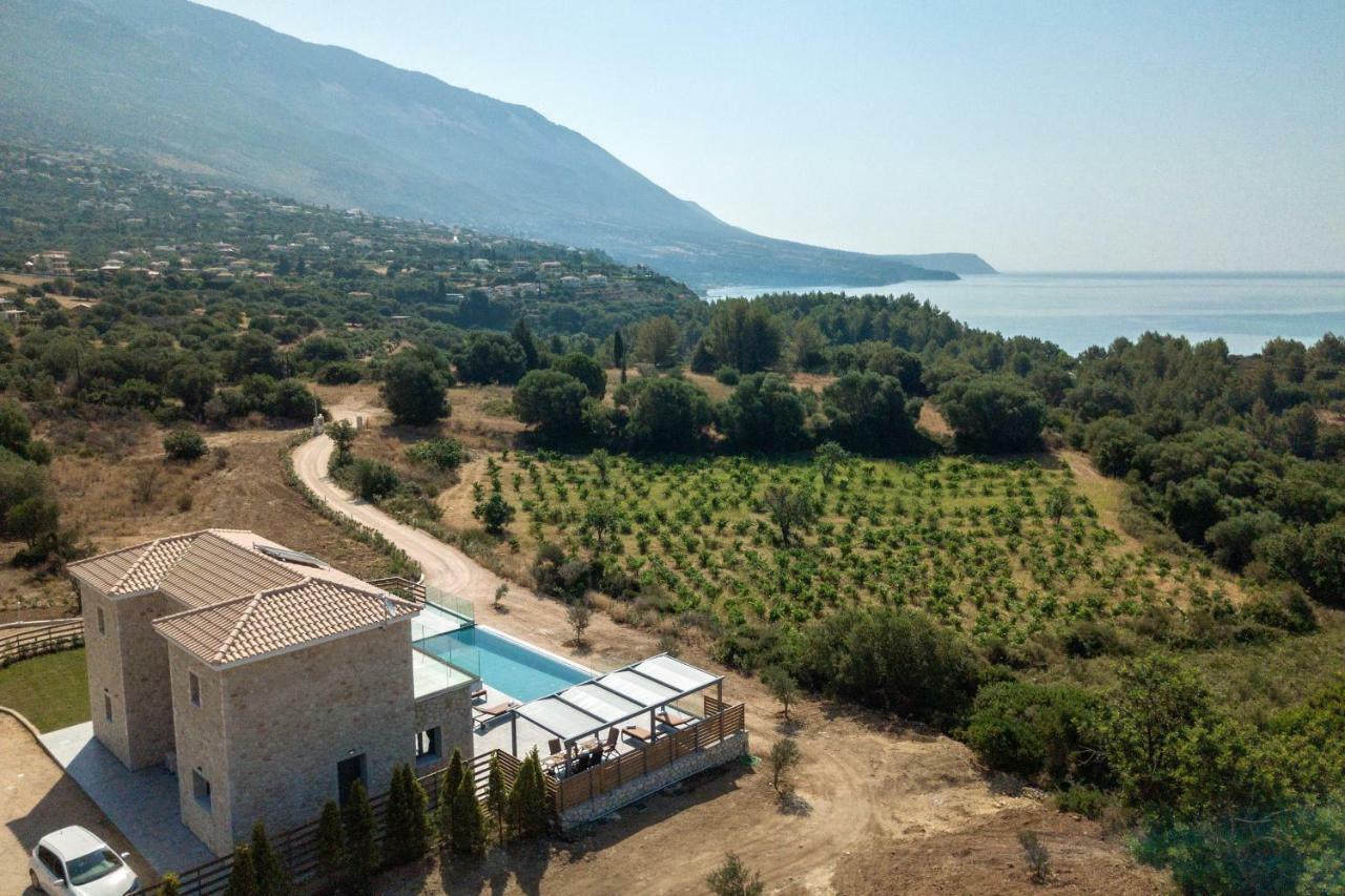 Kefalonia Stone Villas - Villa Petros Kefalonica Trapezaki  Buitenkant foto