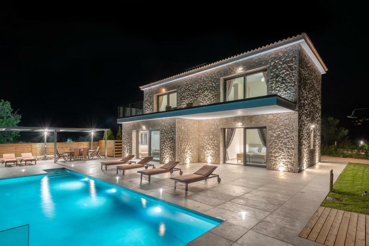 Kefalonia Stone Villas - Villa Petros Kefalonica Trapezaki  Buitenkant foto